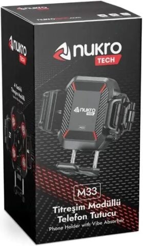 Nucrotech M33 Titreşim Modüllü Telefon Tutucu