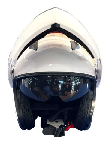 Motosiklet Kask Beyaz XL Beden