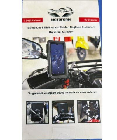 Telefon Kılıfı Kışlık Su Geçirmez Model - Ayna Bağlantılı