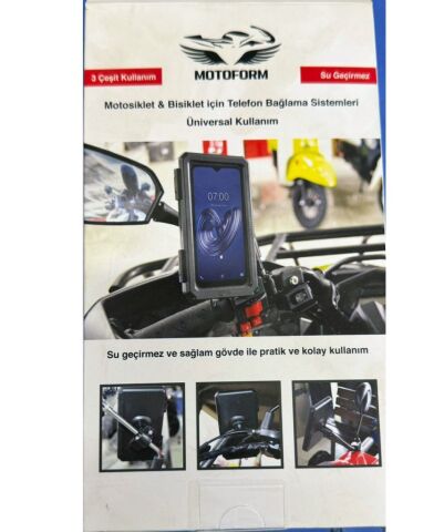 Telefon Kılıfı Kışlık Su Geçirmez Model - Ayna Bağlantılı