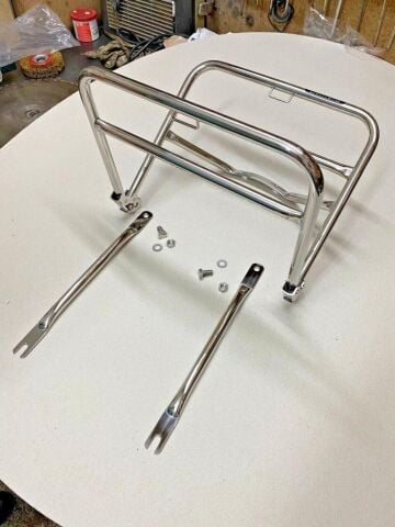 BMW Motosiklet Arka Çanta Demiri Paslanmaz Boru