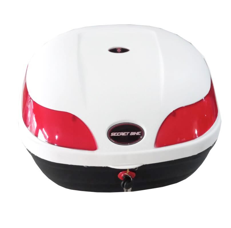 Motosiklet Arka Çanta Beyaz - 33 litre