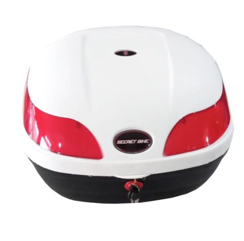 Motosiklet Arka Çanta Beyaz - 33 litre