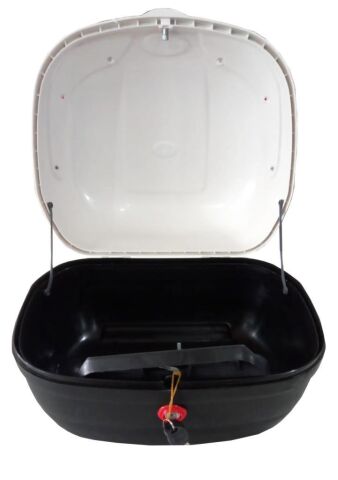 Motosiklet Arka Çanta Beyaz - 33 litre