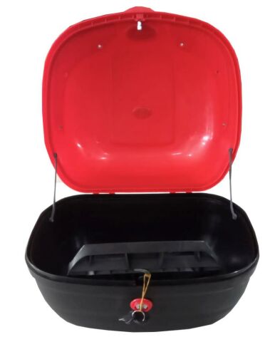 Motosiklet Arka Çanta Kırmızı - 33 litre