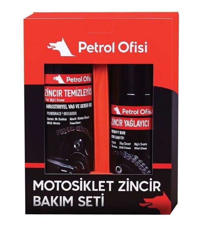 Motosiklet Zincir Bakım Seti Petrol Ofisi