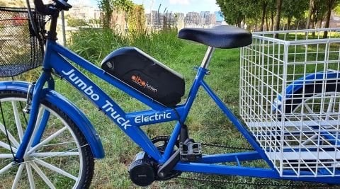Jumbo TRUCK Elektrikli Üçteker Bisiklet