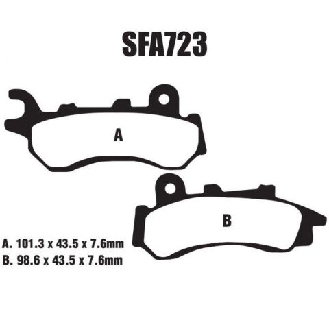 PCX 125 Ön Disk Balata 2018 2020 EBC SFA723