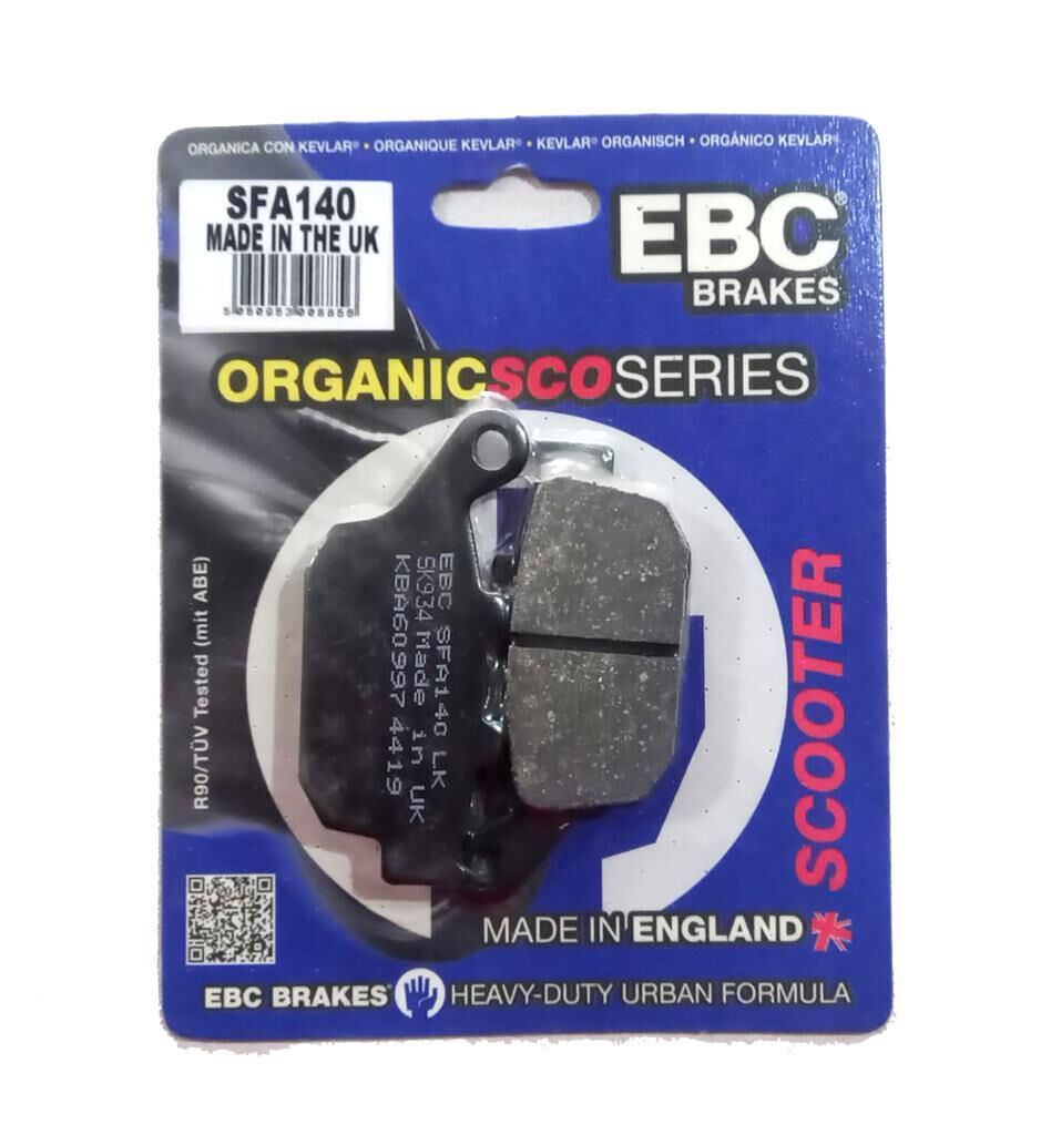 Honda Fes 125-150 Cb 250 Arka Fren Balatası-EBC-SFA 140