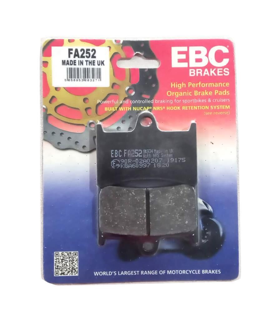 Yamaha MT 07-Tracer 700 Ön Fren Balatası-EBC-FA 252