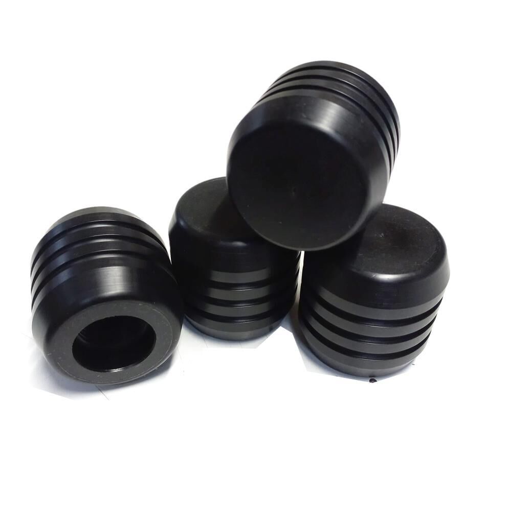 Motosiklet Koruma Demiri Takozu Siyah - 4 Adet