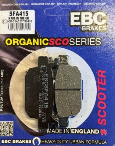 Sh 125 Arka Disk Balata Ebc Sfa145