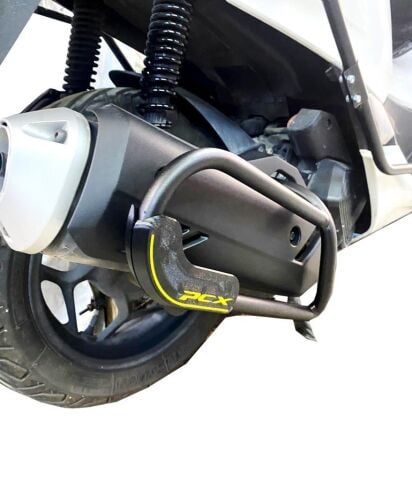 PCX 125-150 Egzoz Koruma Demiri Sarı Yazılı