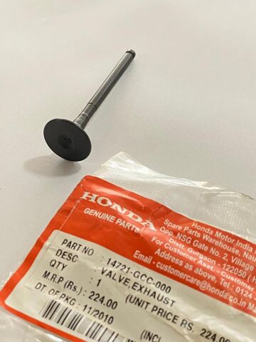 Honda Activa 100 Egzoz Sibop Tek Orijinal