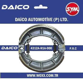 SYM Fiddle 2 Arka Balata