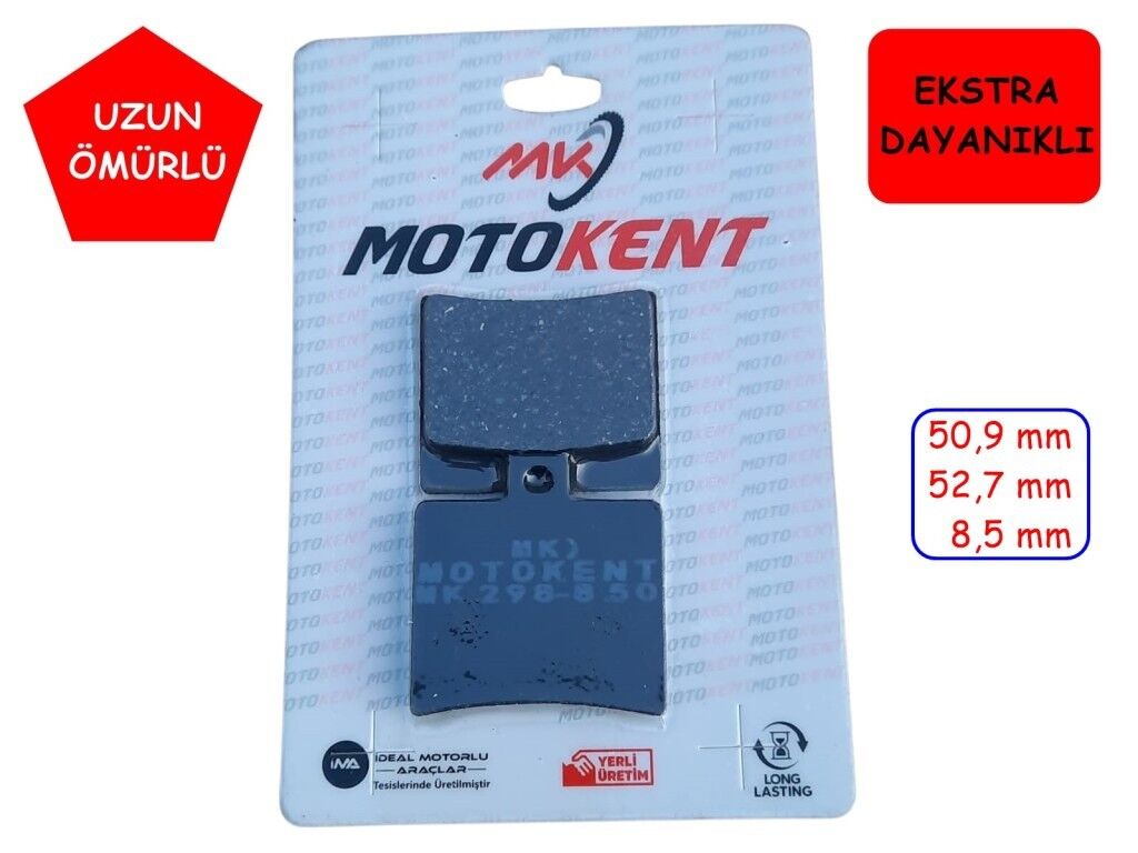 Arka Fren Balatası (FA298 MTK VOLTA APEC APX5 150, ARORA ZRX 200, MONDİAL PROOSTREET 125)