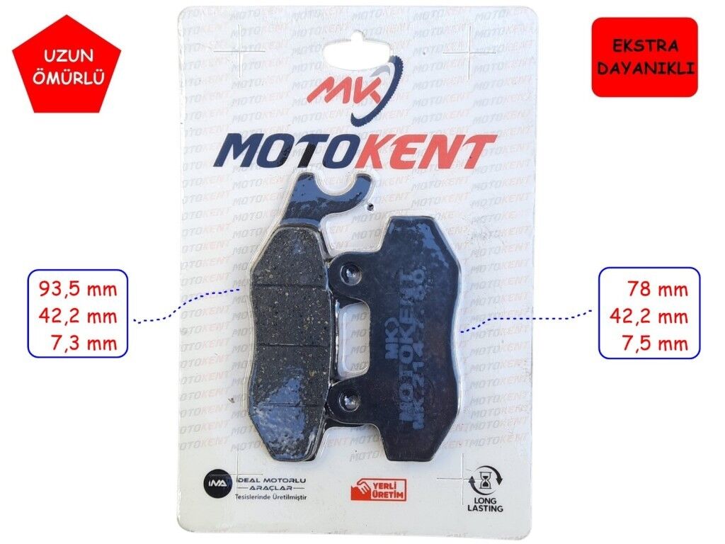 RKS Freccia 150 Ön Disk Balatası MTK FA214