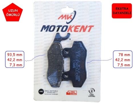 RKS Freccia 150 Ön Disk Balatası MTK FA214