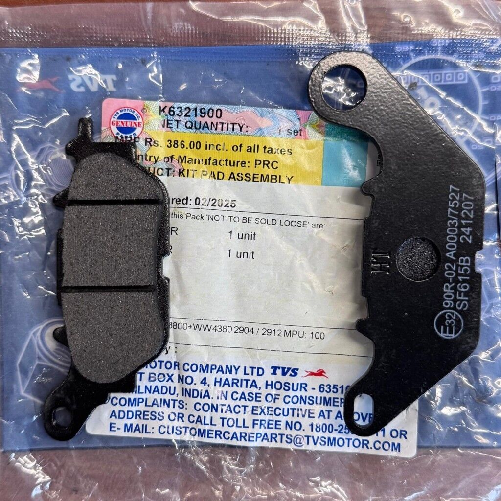 TVS Jupiter 125 Ön Disk Balata Orjinal