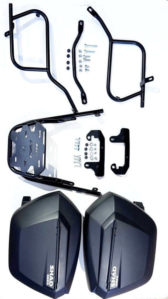 NC 750 Çanta Demiri 3'lü Set Siyah