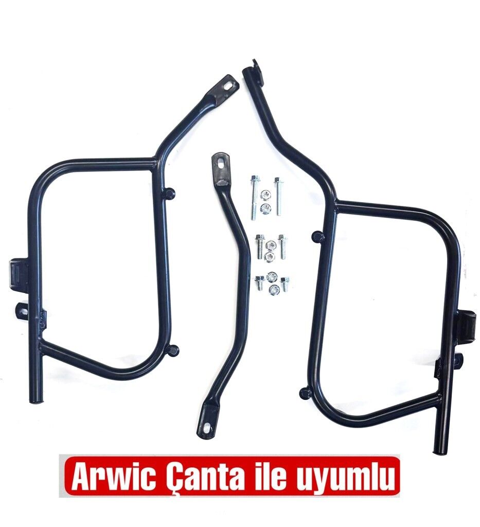 NC 750 Yan Çanta Demiri Siyah-Arwic Çanta Uyumlu