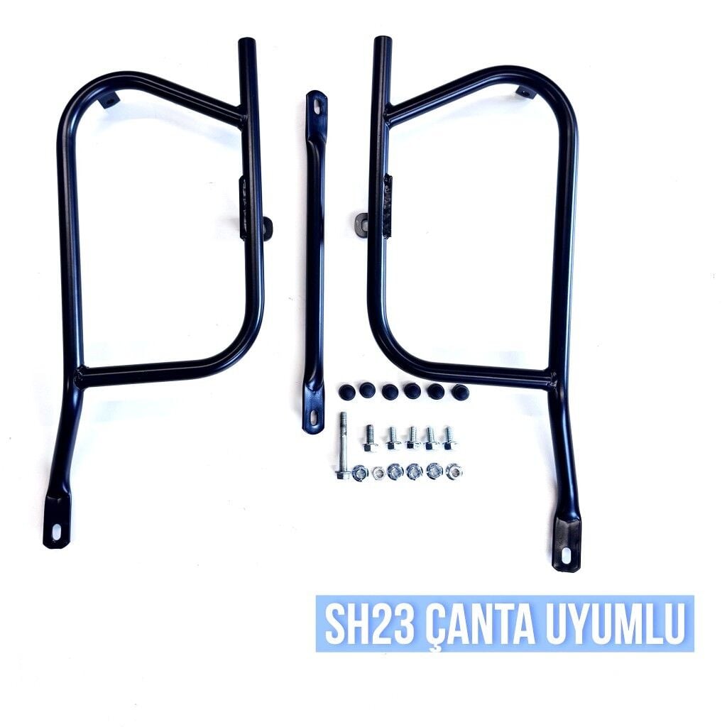 NX 500 Yan Çanta Demiri Siyah-Shad Sh23 Uyumlu