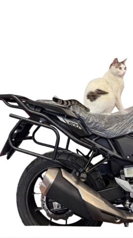 NX 500 Yan Çanta Demiri 3'lü Set Siyah-Shad Sh23 Uyumlu