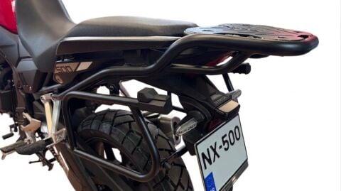 NX 500 Yan Çanta Demiri 3'lü Set Siyah-Shad Sh23 Uyumlu