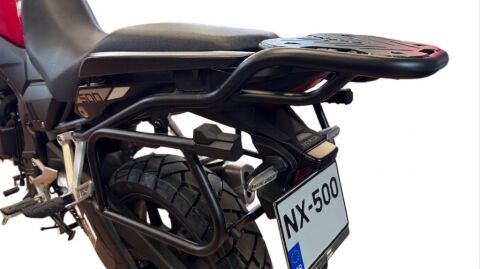 NX 500 Yan Çanta Demiri 3'lü Set Siyah-Shad Sh23 Uyumlu