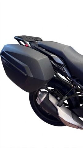 NX 500 Yan Çanta Demiri 3'lü Set Siyah-Shad Sh23 Uyumlu