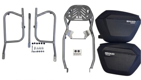 NX 500 Çanta Demiri 3'lü Set Gri