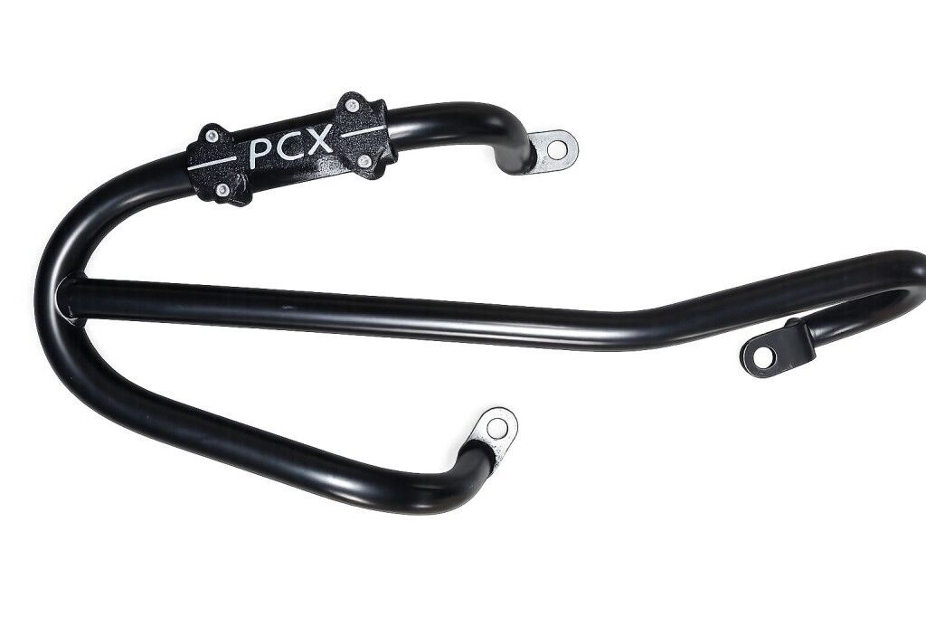 Pcx 125 Egzoz Koruma Demiri 2021-2026 -22mm Boru-Beyaz Yazılı