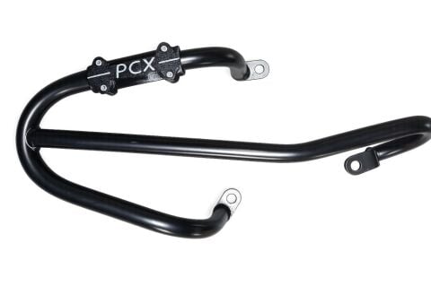 Pcx 125 Egzoz Koruma Demiri 2021-2025 -22mm Boru-Beyaz Yazılı
