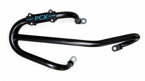 Pcx 125 Egzoz Koruma Demiri 2021-2026 -22mm Boru-Mavi Yazılı