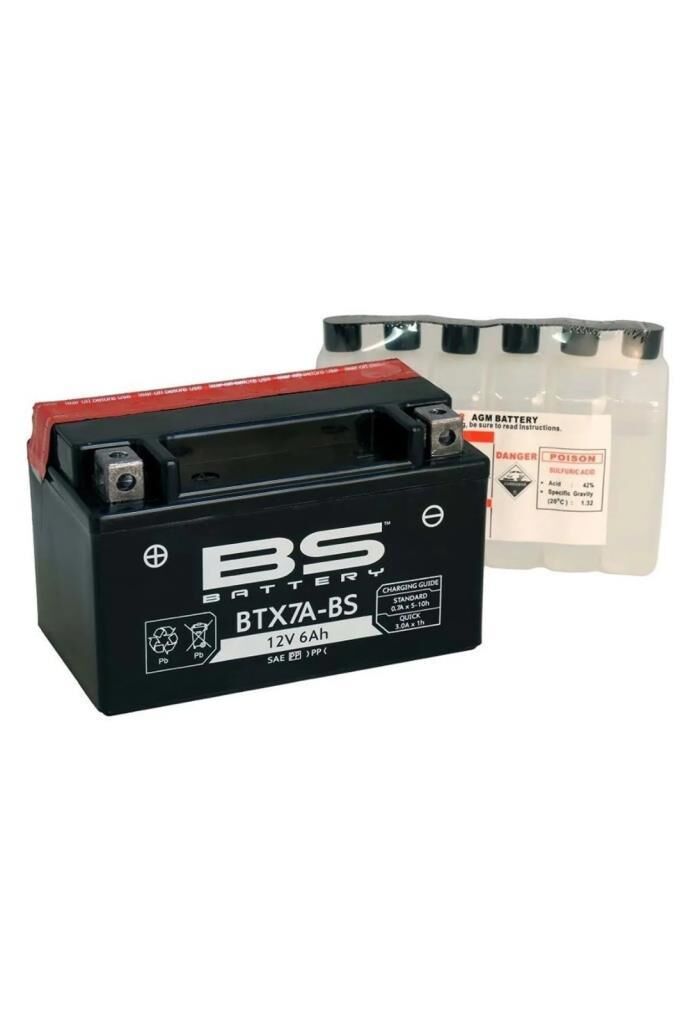 BS Battery BTX7A-BS Motosiklet Akü