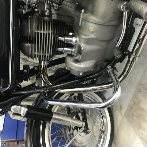 BMW Motosiklet R26-R27 Egzoz Boyun