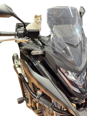 NC 750 Takozlu Koruma Demiri Siyah Kısa 2021-2024