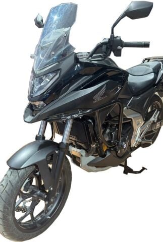 NC 750 Takozlu Koruma Demiri Siyah Kısa-2021-2024-