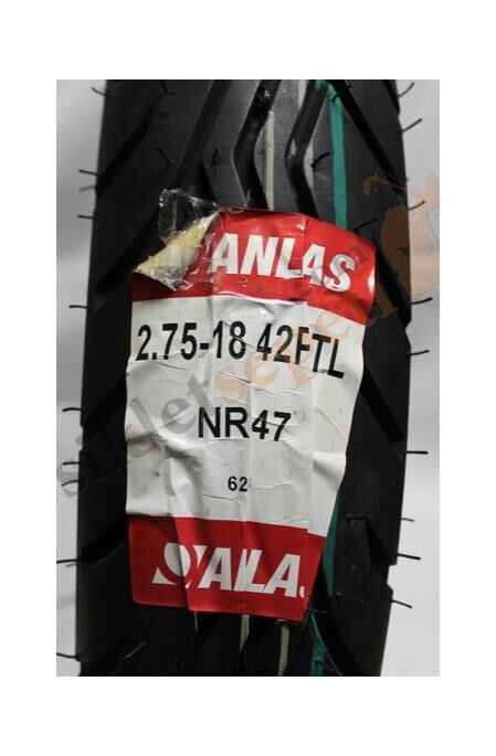 Motosiklet Lastik 2x75.18 NR 47 ANLAS 2021 Tarihli