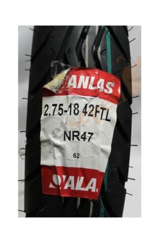 Motosiklet Lastik 2x75.18 NR 47 ANLAS 2021 Tarihli