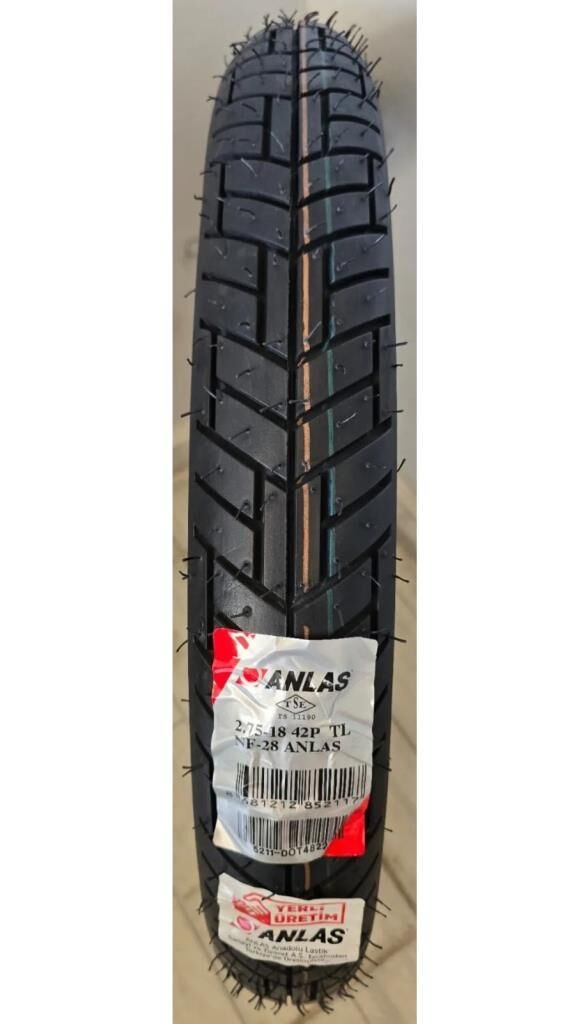 Motosiklet Lastik 2x75.18 NF 28 ANLAS 2019 Tarihli