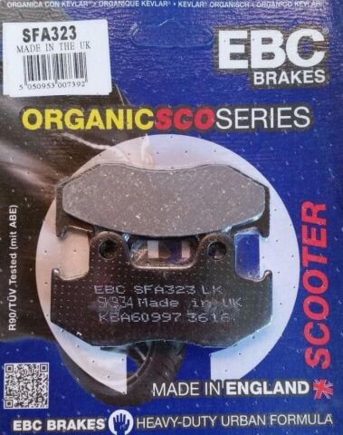 Spacy - Alpha - Activa S - Spontini Ön Disk Balata EBC