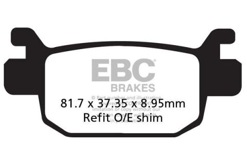 Forza 250 Arka Balata EBC SFA415